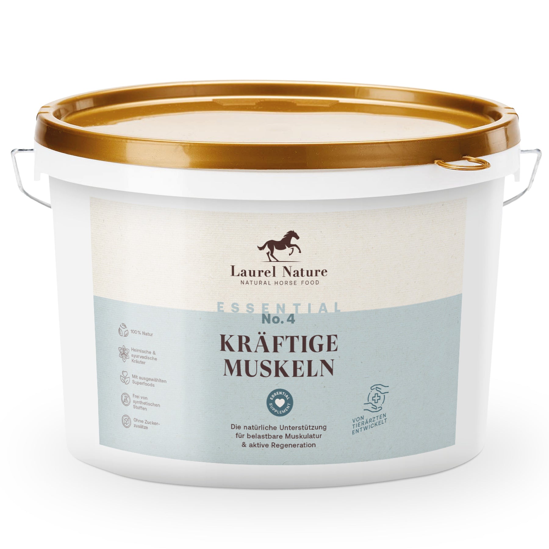 Essential No.4 Kräftige Muskeln + 3er Set Futterbox gratis