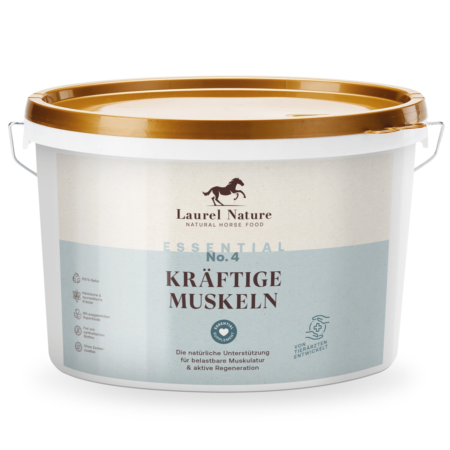 Essential No.4 Kräftige Muskeln + 3er Set Futterbox gratis