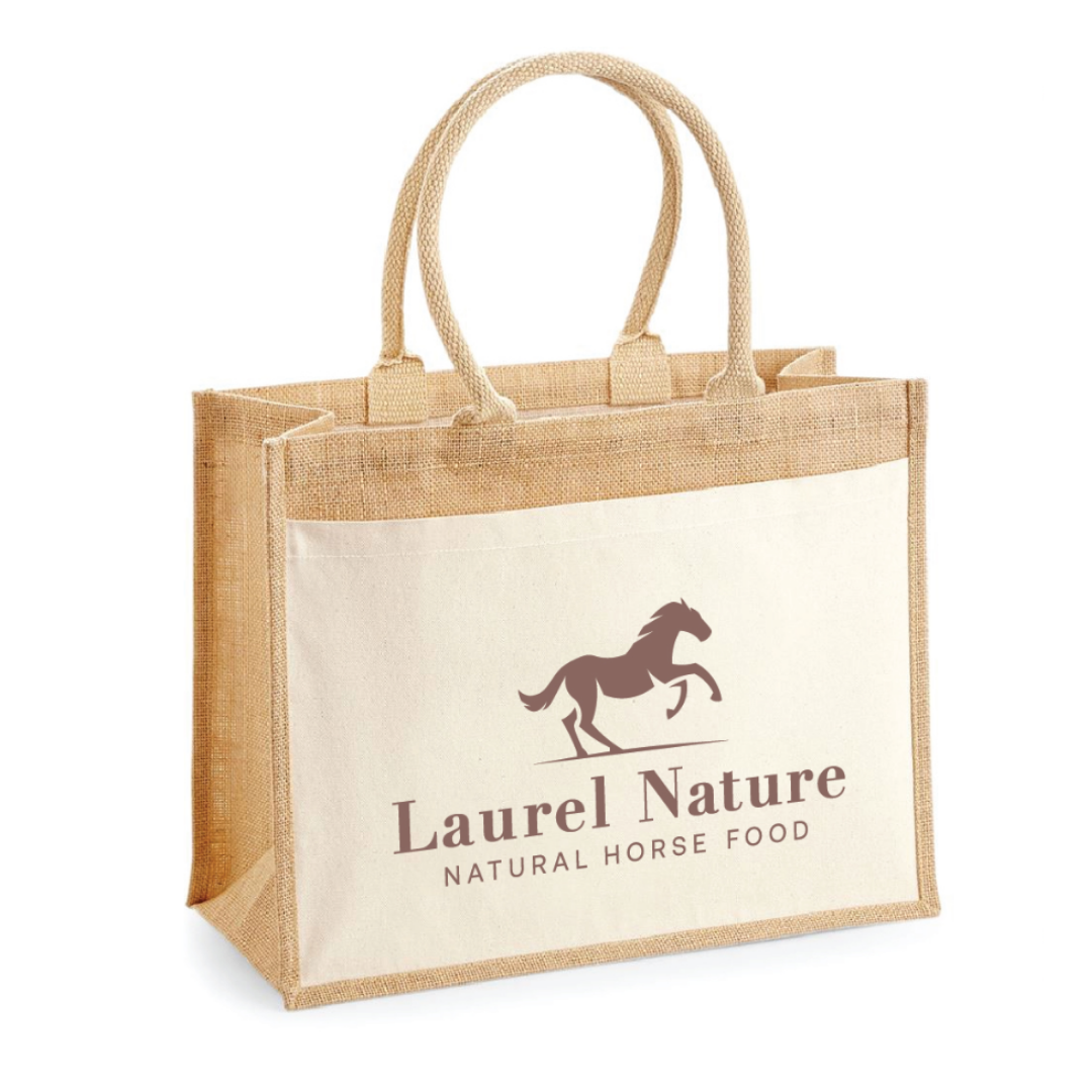 Laurel Nature Jute-Shopper